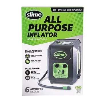 Versatile Slime Tire and Mattress Inflator for Everyone