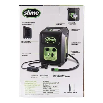 Versatile Slime Tire and Mattress Inflator for Everyone