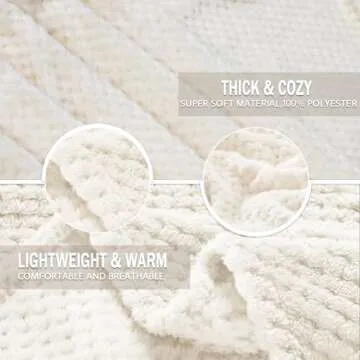 Exclusivo Mezcla Extra Large Fleece Throw Blanket - Soft & Warm