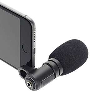 YOUSHARES VideoMicro Windscreen Foam Filter - Wind Shield Deadcat Fits Rode VideoMic Me Me-L Compact Microphone (2 Pack)