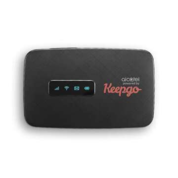 Keepgo Lifetime Mobile Travel WiFi Hotspot w/ 1GB + 2GB Activation add-on | 3G/4G LTE | Data Valid f...