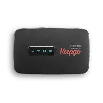 Keepgo Lifetime Mobile Travel WiFi Hotspot w/ 1GB + 2GB Activation add-on | 3G/4G LTE | Data Valid f...