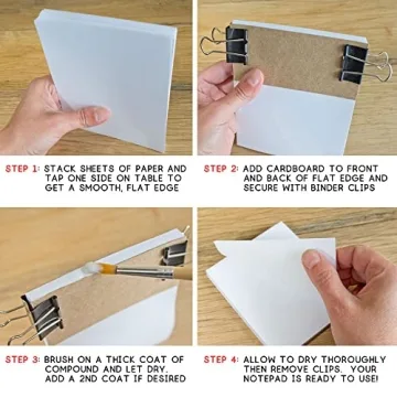 Notepad Padding Compound - Quick-Drying & Versatile