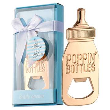 Yuokwer Baby Shower Bottle Opener Favors - 24 Pack