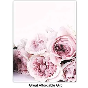 Flower Wall Art for Women - Floral Home Decor Prints