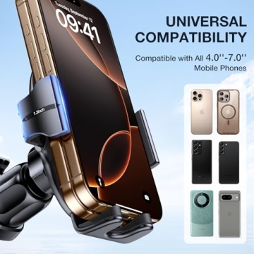 Miracase Universal Phone Holder for Cars - Sturdy & Stylish