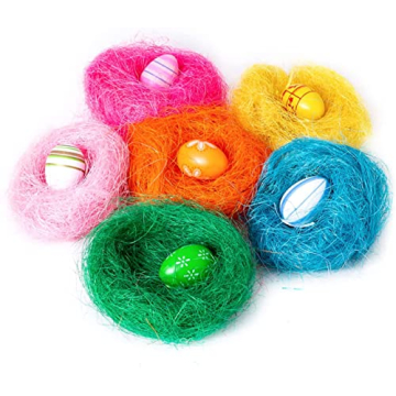 NJN Easter Grass Filler 150g for Basket Decoration