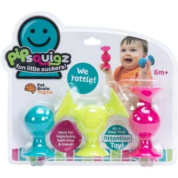 Fat Brain Toys pipSquigz - Fun Baby Sensory Toy
