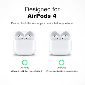 RFUNGUANGO AirPods 4th Gen Case with Cleaning Kit