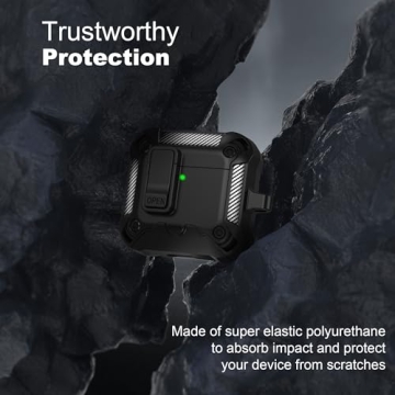 RFUNGUANGO AirPods 4th Gen Case with Cleaning Kit