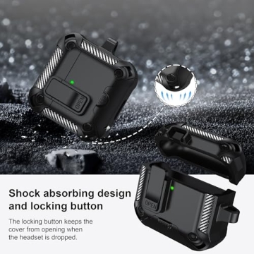 RFUNGUANGO AirPods 4th Gen Case with Cleaning Kit