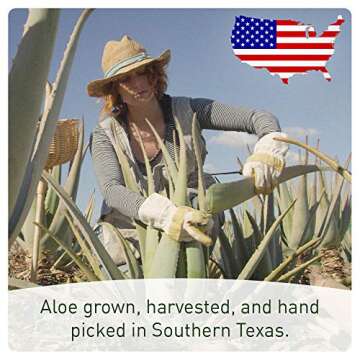 Aloe Vera Spray for Skin & Hair - Organic & Fast Absorbing