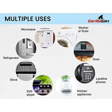 Bump Dots for Visually Impaired 106PC Combo Pack - Made in USA - Assortment of Colors, Shapes and Sizes - Low Vision Aids Braille Stickers Raised Tactile Dots for Elderly, Blind