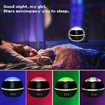 Enchanting Unicorn & Star Projector Night Light for Kids