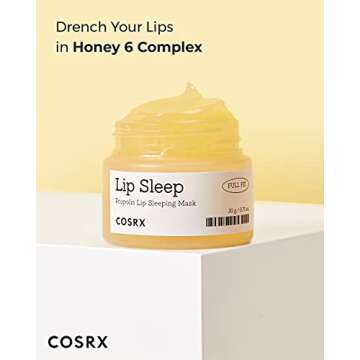 COSRX Lip Care Balm for Dry Chapped Lips, Enriched with Shea Butter, Sleeping Mask, Korean Skin Care, Animal Testing-Free, Artificial Fragrance-Free, Parabens-Free (Lip Sleeping Mask)