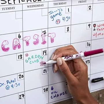 EXPO Low Odor Dry Erase Markers, Ultra Fine Tip, Assorted Colors, 36 Count