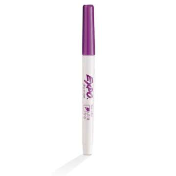 EXPO Low Odor Dry Erase Markers, Ultra Fine Tip, Assorted Colors, 36 Count