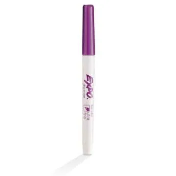 EXPO Low Odor Dry Erase Markers, Ultra Fine Tip, Assorted Colors, 36 Count