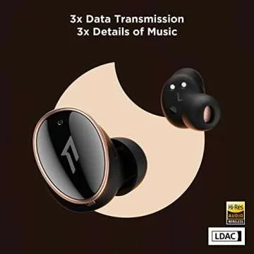 1MORE EVO Earbuds with ANC, Dual Drivers, Wireless Charging