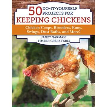 50 Do-It-Yourself Projects for Keeping Chickens: Chicken Coops, Brooders, Runs, Swings, Dust Baths, ...