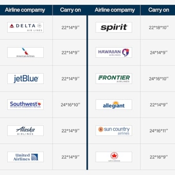 Hanke Grace 20-Inch Carry On Luggage for Business Travel