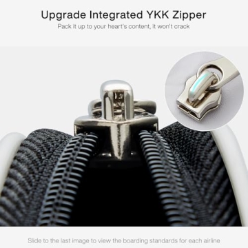 Hanke Grace 20-Inch Carry On Luggage for Business Travel