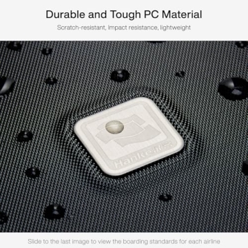 Hanke Grace 20-Inch Carry On Luggage for Business Travel