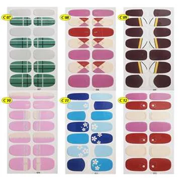 280pcs Nail Stickers Set for DIY Nail Art - Quick & Easy