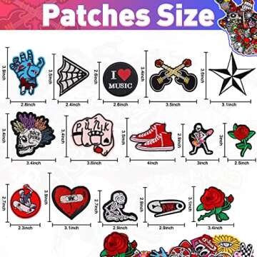 Meneng Embroidered Patches for Unique Style