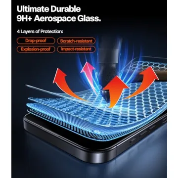 TORRAS OrigArmor Screen Protector for iPhone 17 Pro Max