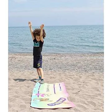 CARTWHIRLER Cartwheel Training Mats - At Home Gymnastics Mat, Toy Mats for All Kids, Yoga, Dance, And Play Mat, For Ages 4-12+, 2ft x 6ft