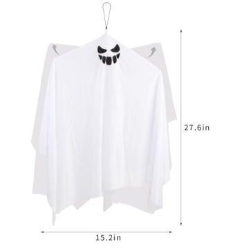 Cute Flying Ghosts for Halloween Decor | Set of 4