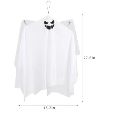 Cute Flying Ghosts for Halloween Decor | Set of 4