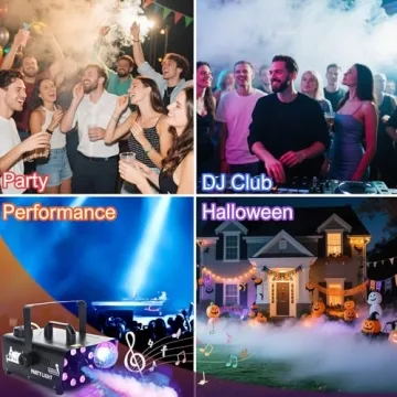 ARICOR Fog Machine: Wireless, LED Effects & Remote Control