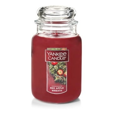 Yankee Candle Apple Wreath Scented 22oz Large Jar Candle