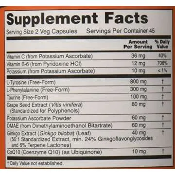 Now Foods True Focus, 90 Veg Capsules (2 Pack)