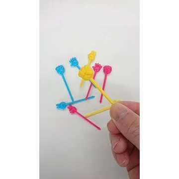 Torune Food Picks Bento Lunch Accessories Janken Party Picks Paper Rock Scissors