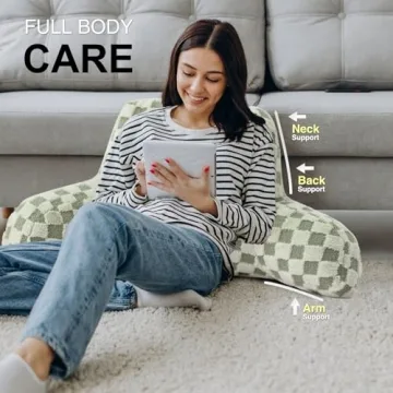 Aimuan Reading Pillow Comfortable Back Support Wedge