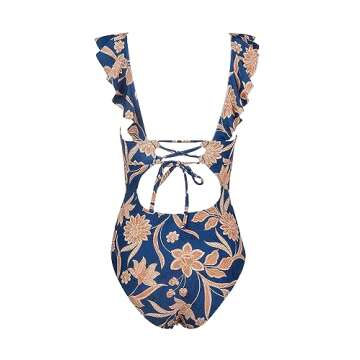 Stylish CUPSHE Women's Tummy Control One Piece Swimsuit