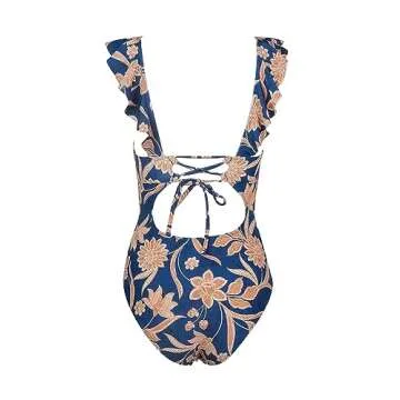 Stylish CUPSHE Women's Tummy Control One Piece Swimsuit