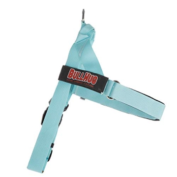 BULLHUG Adjustable Dog Harness – No Pull, No Choke – for English Bulldogs, French Bulldogs, Pugs...