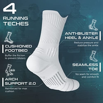 Compression Running Socks for Ultimate Comfort and Support