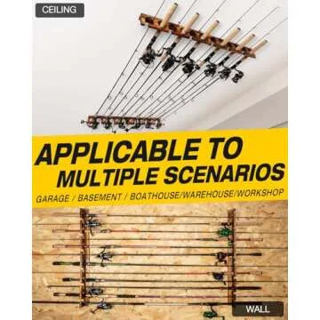 Maximize Fishing Storage with Ghosthorn Rod Rack