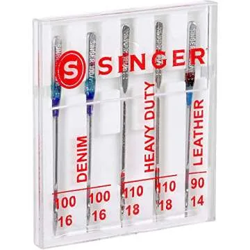 Singer Heavy Duty Sewing Machine Needles for Every Project