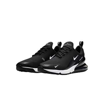 Nike Air Max 270 Golf Black White Limited Edition CK6483-001 (Numeric_8)