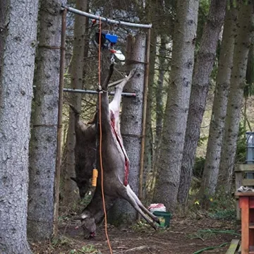 AUSCAMOTEK Stainless Steel Deer Gambrel for Hunting