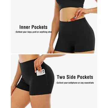 CHRLEISURE Women's Biker Shorts - Stylish Workout Essential