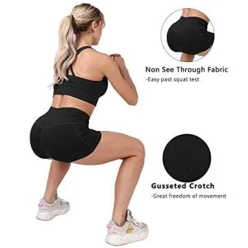 CHRLEISURE Women's Biker Shorts - Stylish Workout Essential