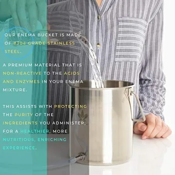 Medisential Enema Kit - Safe, Comfortable, Stainless Steel System