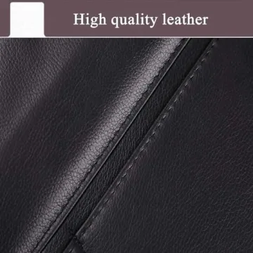 PU Leather Car SeatBack Organizer for Parents & Pet Owners